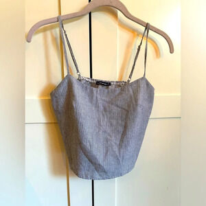 Brandy Melville striped tank small 100% cotton